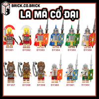 Binh Lính La Mã Đồ chơi Lính Bộ binh Hạng nặng La Mã Cổ Đại Mô hình Binh Lính Trung Cổ DY353-DY362
