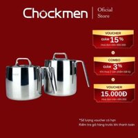 Bình Lọc Đựng Dầu Mỡ CHOCKMEN Inox 18/10 Cao Cấp 0,9L - 2l Ca Lọc Dầu Mỡ Lọc Cặn Thức Ăn Tiện Lợi Nhà Bếp