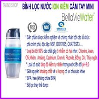 Bình Lọc Nước Cầm Tay ION Kiềm BELLAVIE WATER - Nhập Khẩu USA
