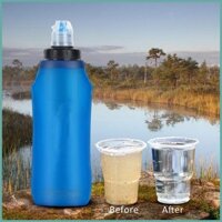 Bình Lọc Nước Chai Lọc Di Động Chai Lọc Nước Uống Bình Nước Lọc Có Thể Gập Lại Cho Ngoài Trời herazvn