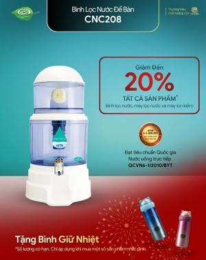 Bình lọc nước CNC CNC208 (CNC-208) 20L Trắng
