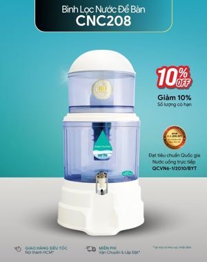 Bình lọc nước CNC CNC208 (CNC-208) 20L Trắng