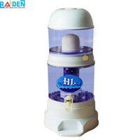 Bình lọc nước uống trực tiếp cao cấp Hưng Long HL dung tích 23 Lít (Trắng)