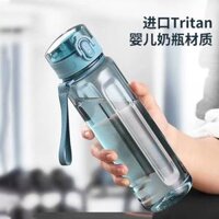 bình lock and lock 1l Cốc nhựa Hals Tritan chống rơi nhiệt độ cao thể thao mùa hè cốc nước dung tích lớn chịu nhiệt độ cao 650ml bình nhựa đựng nước bình đựng nước nóng