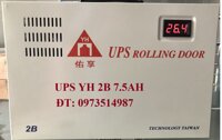 Bình lưu điện cửa cuốn YH 2B 7.5 AH