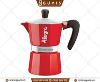 Bình moka pot Bialetti Allegra Rossa