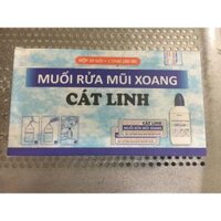 Bình + muối rửa mũi xoang Cát Linh