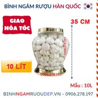 Bình ngâm rượu Hàn Quốc 10 Lít Mã : 10L