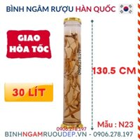 Bình ngâm rượu Hàn Quốc 30 Lít  Mã : NO23