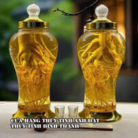 Bình Ngâm Rượu (Hỏa Tốc HCM) bình thủy tinh 3L, 4L, 5L, Keo Ngâm rượu Thủy Tinh Phú Hòa