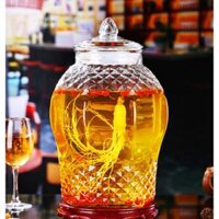 Bình Ngâm Rượu Kim Cương cao cấp 8833 6L - 10L - 15L Không Van