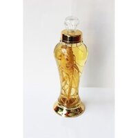 BÌNH NGÂM RƯỢU SÂM, ĐINH LĂNG, HOA QUẢ THỦY TINH 1 LÍT