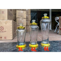Bình Ngâm Rượu Sâm Dung Tích 3 5 7 Lít ( không Van)