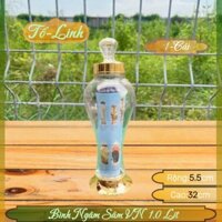 Bình Ngâm Rượu Sâm Thủy Tinh 1 Lít Phú Hòa Việt Nam