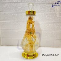 Bình ngâm rượu sâm thủy tinh Cty Phú Hoà 1.5 lít