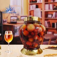 Bình ngâm rượu sâm thủy tinh  Phú Hoà 3.7 lít