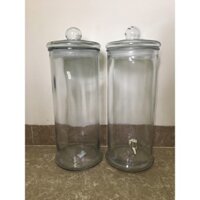 Bình ngâm rượu thủy tinh 10 lít trơn (không họa tiết)