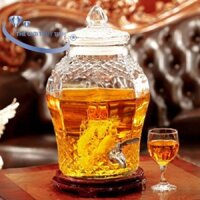 Bình Ngâm Rượu Thủy Tinh 8833 10 Lít
