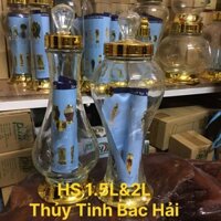 BÌNH NGÂM RƯỢU THỦY TINH CAO CÂP SẢN XUẤT TẠI VIỆT NAM HS 1L,1.5L và 2L