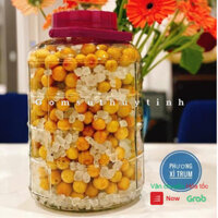 Bình ngâm rượu thủy tinh dung tích 20- lít có quai xách - không vòi tiện lợi