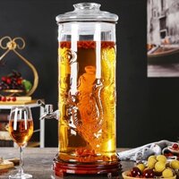 Bình Ngâm Rượu Trụ Rồng 6L, 8L, 10L.