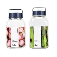 bình ngâm trái cây lock&lock - bình nhựa ngâm trái cây