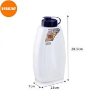 BÌNH NHỰA 2 LÍT ĐỰNG NƯỚC CÓ NẮP BẬT