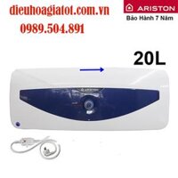 Bình nóng lạnh Ariston 20 lít  ngang BLU 20 SLIM