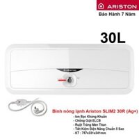 Bình Nóng Lạnh Ariston 30L Slim2 30R (Ag+)
