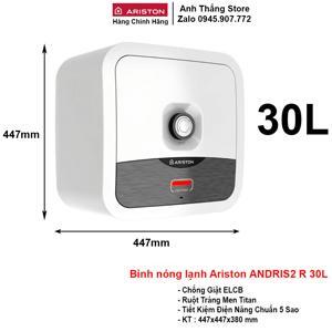 Bình nóng lạnh Ariston AN2 R30L - 30 lít
