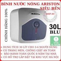 Bình Nóng Lạnh Ariston Blu 30R Hàng Chính Hãng Bảo Hành Toàn Quốc 8 Năm Tại Nhà. Có Hỗ Trợ Lắp Đặt Tại Hà Nội.