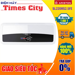 Bình nóng lạnh Ariston SL220RS2.5FE-MT 20L - bình ngang