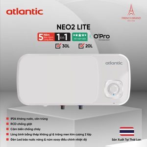 Bình nóng lạnh Atlantic Neo Lite 30L