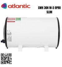 Bình nóng lạnh Atlantic SWH 30H M-5 OPRO SLIM (Bình ngang)