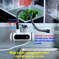 Bình nóng lạnh mini, Bình đun nước hoả tốc, Vòi nóng lạnh siêu tốc,  Vòi Nóng Lạnh Trực Tiếp Hỏa Tốc