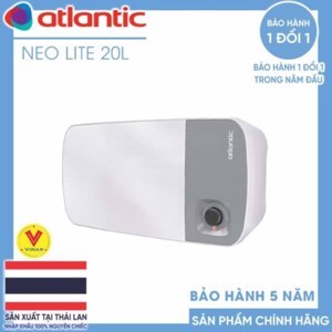 Bình nóng lạnh ngang Atlantic Neo Lite 20L