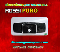 Bình nóng lạnh Rossi Puro Rpo 30SL Ngang(30.L)