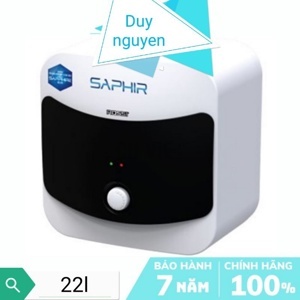 Bình nóng lạnh Rossi Saphir RSR22SQ - 22 lít, vuông