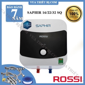 Bình nóng lạnh Rossi Saphir RSR22SQ - 22 lít, vuông