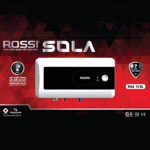 Bình nóng lạnh Rossi Sola 15L RSA 15SL
