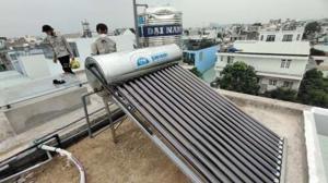Bình nóng lạnh thái dương năng Bình Minh 150 lít