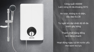 Bình nóng lạnh trực tiếp Stiebel Eltron XGP 45 EC