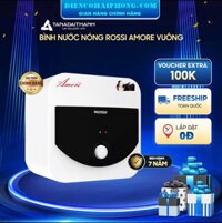 Bình nóng lạnh  vuông Rossi Amore RAM 20SQ 20L (Bán tại ĐC1 : 666 Ngô Gia Tự)