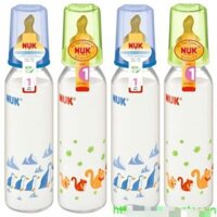 Bình NUK thủy tinh cổ nhỏ 125ml-230ml giảm 30%