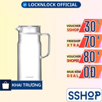 Bình nước 1.2L Metro Glass LocknLock Chính hãng, làm bằng thủy tinh chịu nhiệt LLG6100 - SSHOP OFFICIAL
