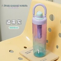 Bình Nước 1800Ml Có Tay Cầm Tặng Kèm Ống Hút ❤️RẺ VÔ ĐỊCH❤️ Bình Nước 1 Lít 8 Siêu To Khổng Lồ