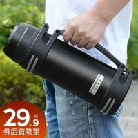 bình nước 2l 304 cốc cách nhiệt nam dung tích lớn cách nhiệt ấm đun nước giữ nhiệt ngoài trời xe di động du lịch cốc nước nóng 4L bình đựng nước lock&lock bình đựng nước có vòi