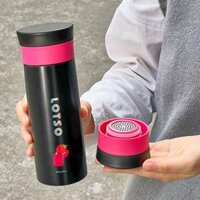 bình nước 3 lít Dâu Gấu Bình Giữ Nhiệt Trà Và Tách Nước Trà 2024 Nữ Mới Cao Cấp Thép Không Gỉ 316 Cốc Nước bình nhựa đựng nước binh dung nuoc clock and clock