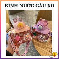 Bình Nước 750ml Gấu XO Hoạt Hình Cho Bé - SIX STORE