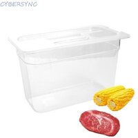 Bình nước ẩm thực CYBERYSNC Sous Vide, Hộp đựng nồi Sous Vide dày 6L, Chất liệu thực phẩm Cách âm cách nhiệt cách nhiệt Bồn tắm chân không Nồi chậm